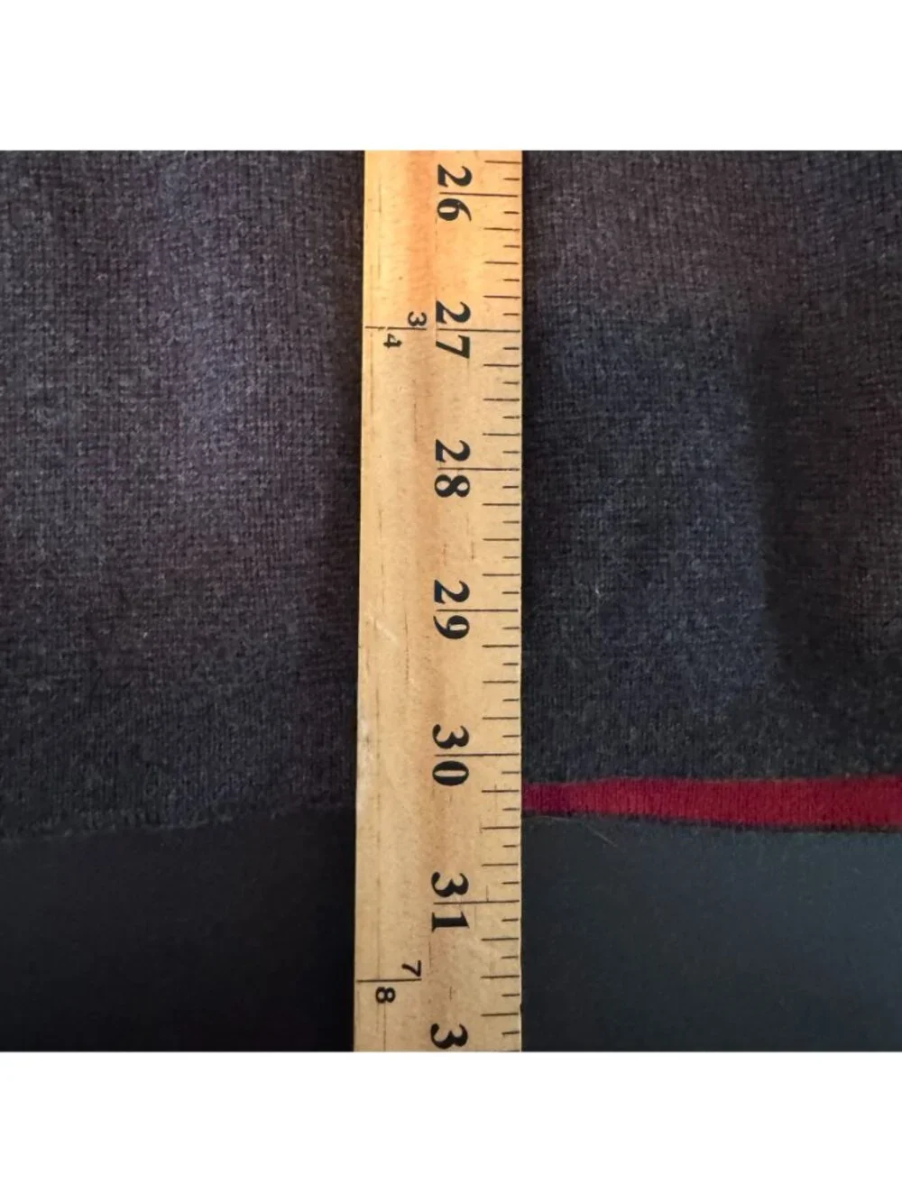 Vintage 90s Y2K Eddie Bauer Men's Classic Red & Gray Colorblock Sweater, Size XL